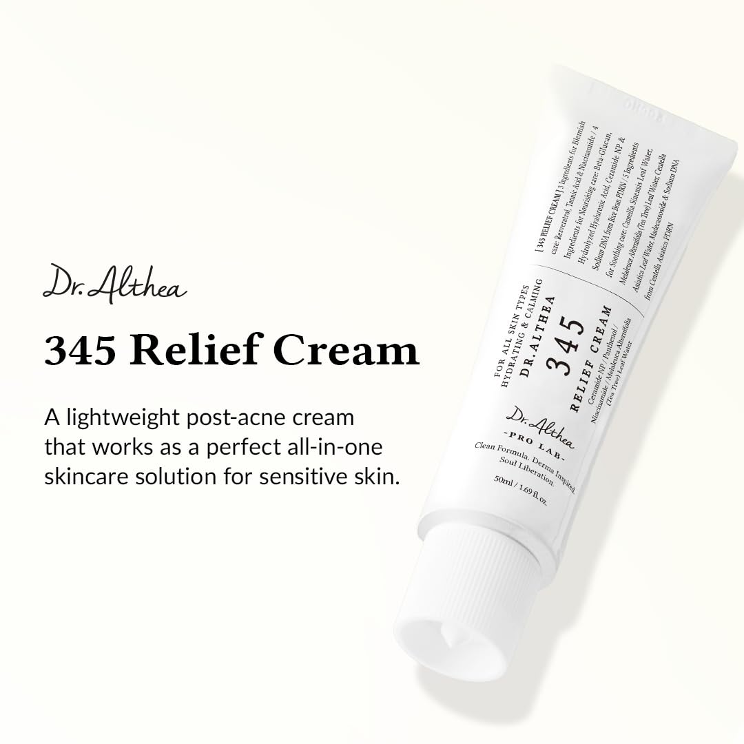Dr Althea 345 Cream Relief Cream for Skin Recovery and Relief from Pain (50ml)