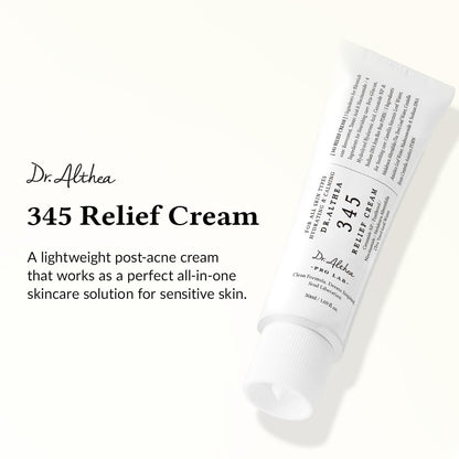 Dr Althea 345 Cream Relief Cream for Skin Recovery and Relief from Pain (50ml)