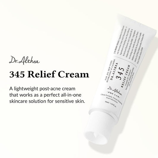 Dr Althea 345 Cream Relief Cream for Skin Recovery and Relief from Pain (50ml)