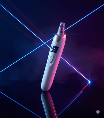 Derma Suction Vacuum Blackhead Remover Pore Cleaner Electric Nose Face Deep Cleaning Skin Care Machine Aspirator Point Skin Care Tool Beauty – (imported) ( Cell Operated )